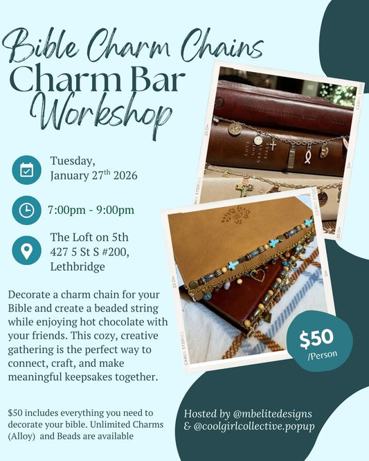Bible Charm Jewelry Workshop