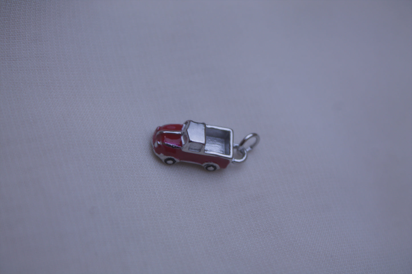 Red Mini Car Charm