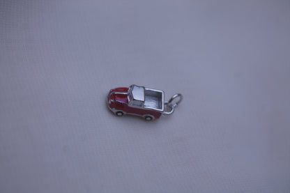 Red Mini Car Charm