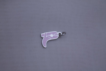 Enamel Purple Ray Gun Charm