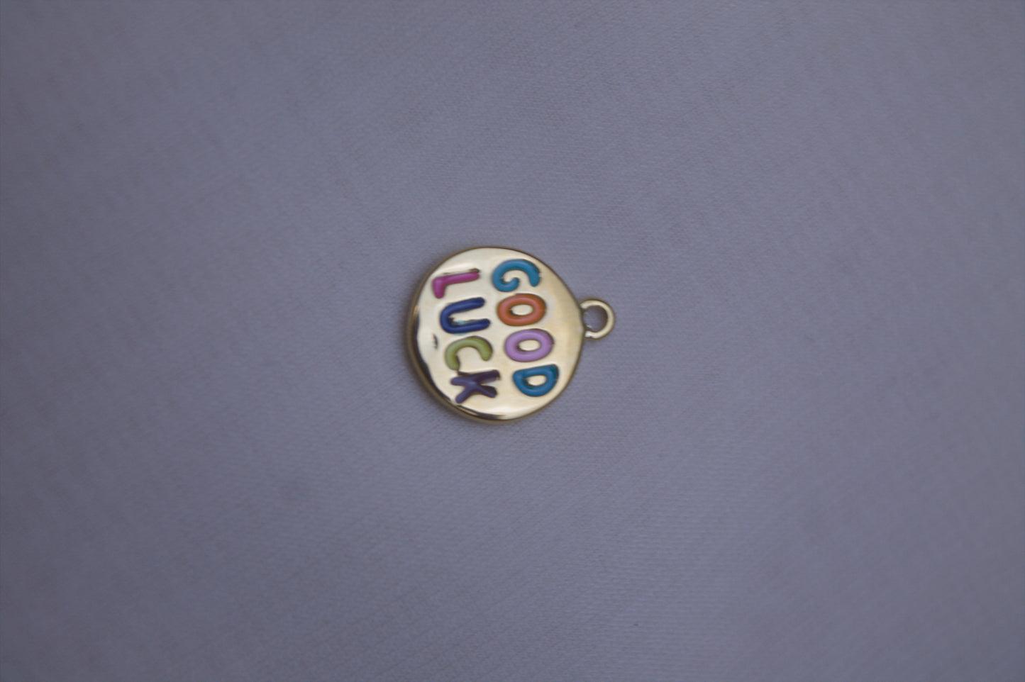 Enamel Good Luck Charm