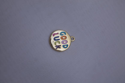 Enamel Good Luck Charm