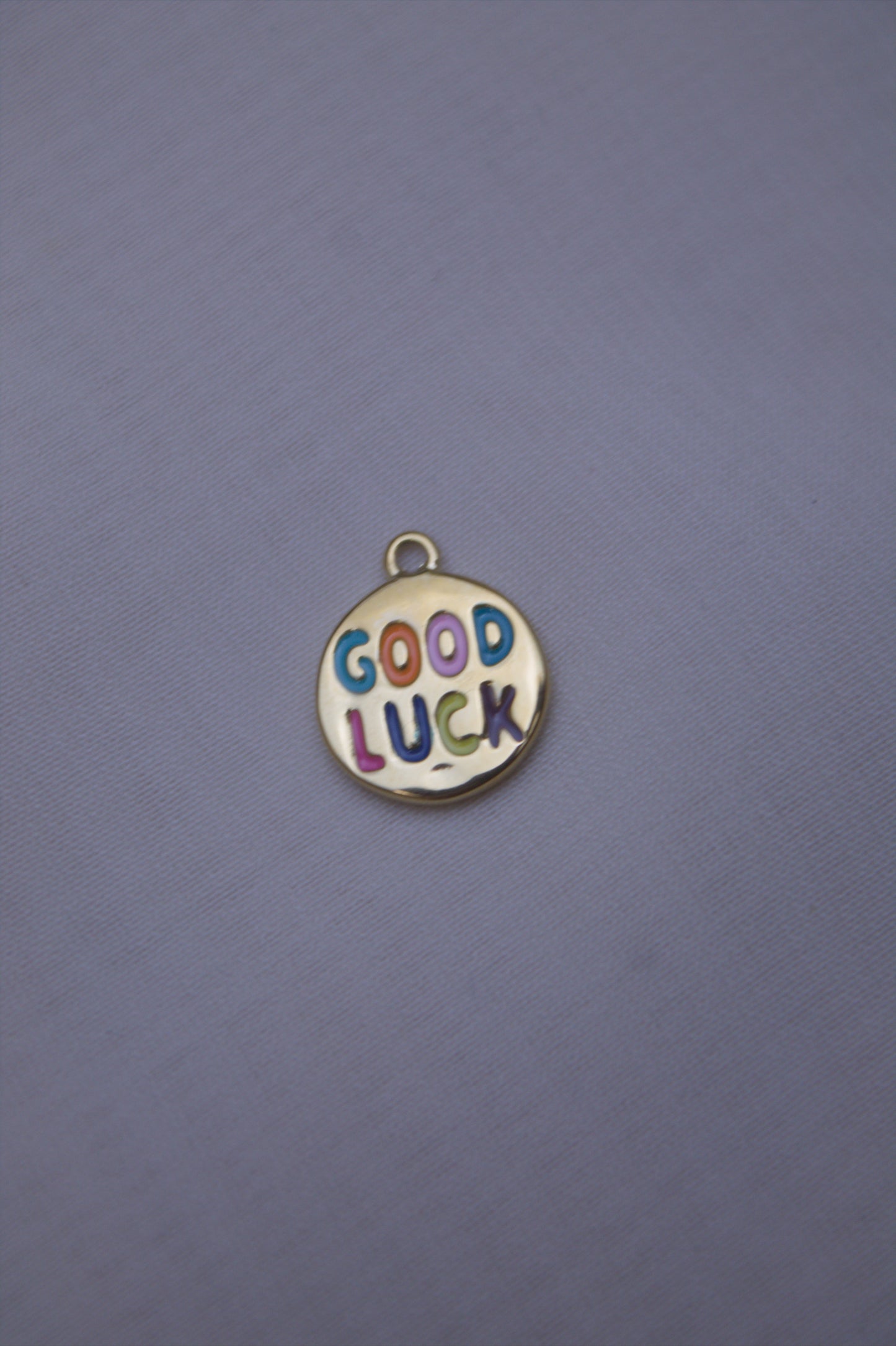 Enamel Good Luck Charm
