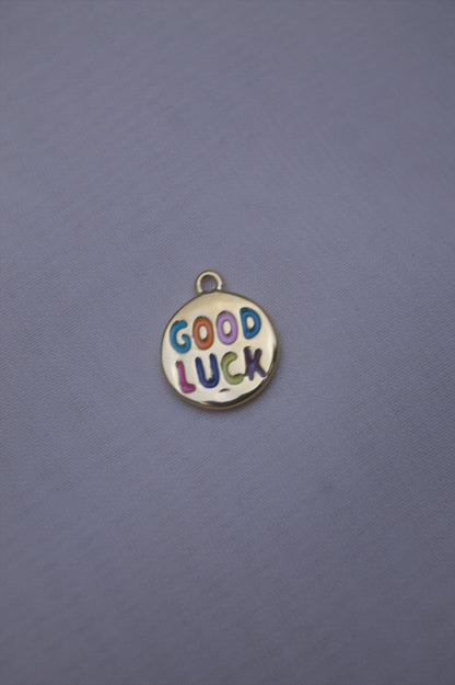 Enamel Good Luck Charm