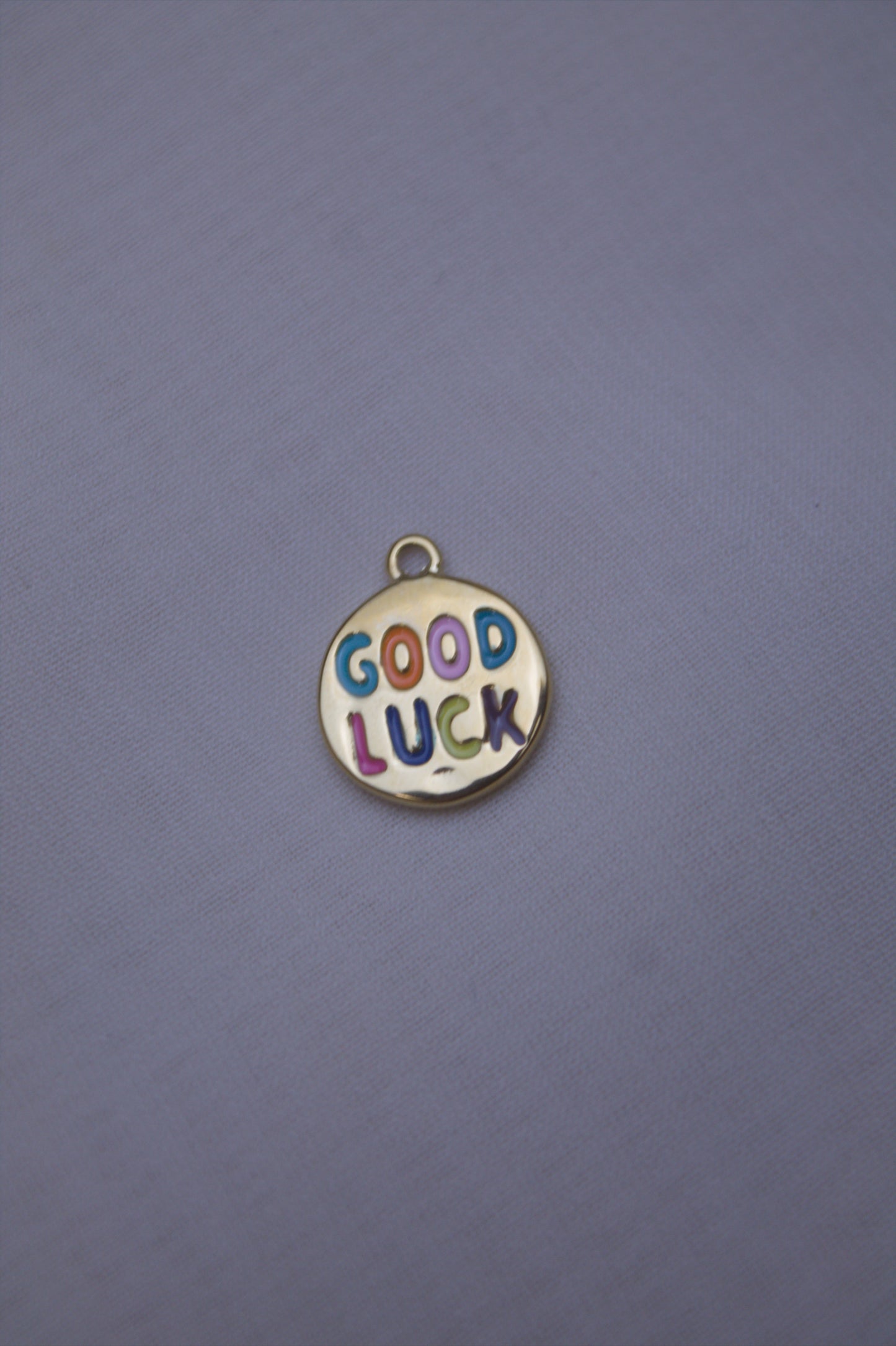 Enamel Good Luck Charm