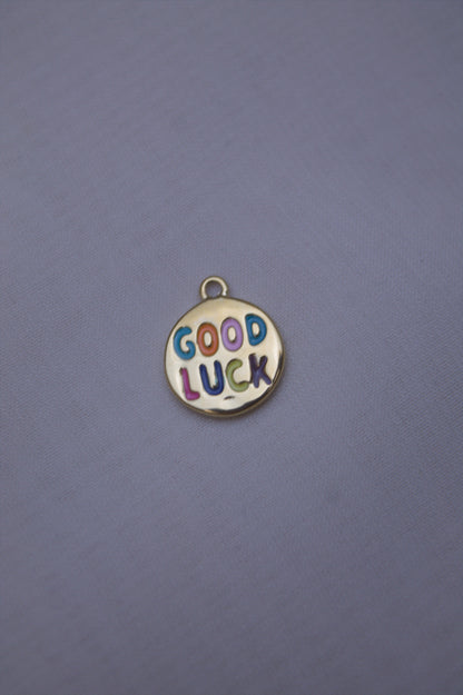 Enamel Good Luck Charm