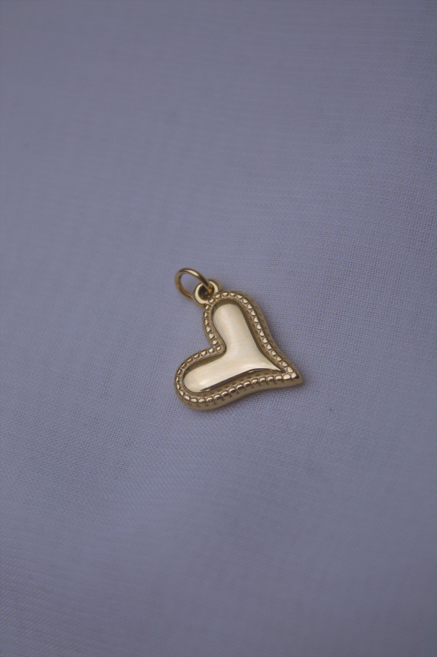 Classic Gold Heart Charm