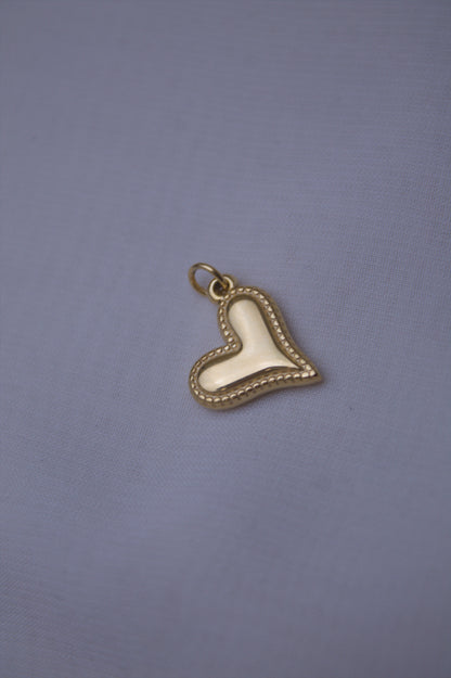 Classic Gold Heart Charm