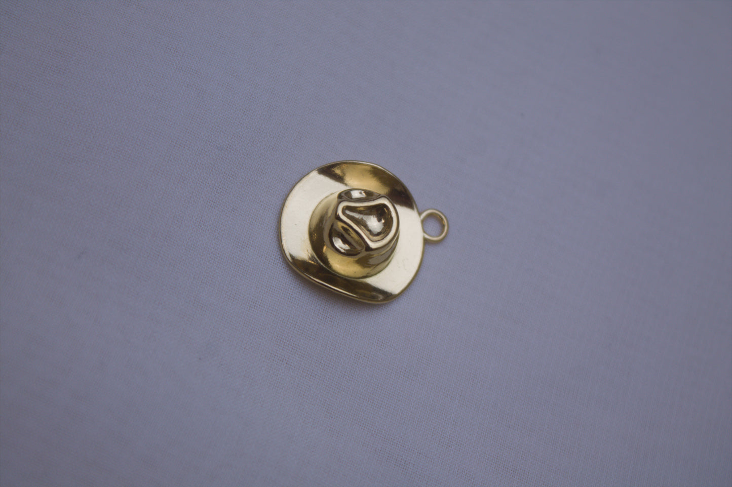 Classic Gold Sombrero Hat Charm