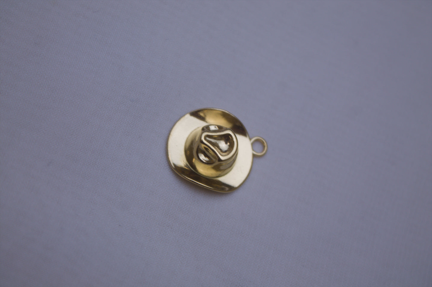 Classic Gold Sombrero Hat Charm