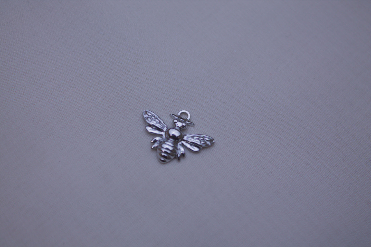 Classic Silver Bee Charm