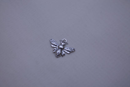 Classic Silver Bee Charm