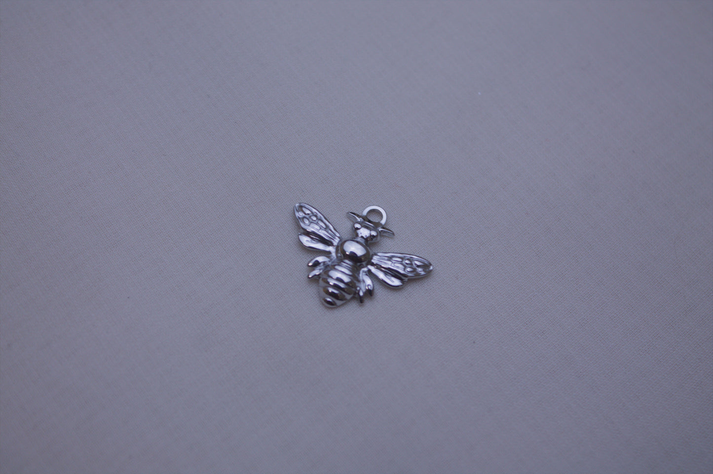 Classic Silver Bee Charm