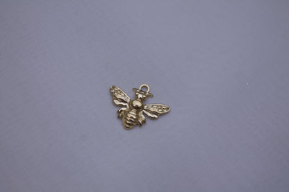 Classic Silver Bee Charm