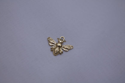 Classic Silver Bee Charm