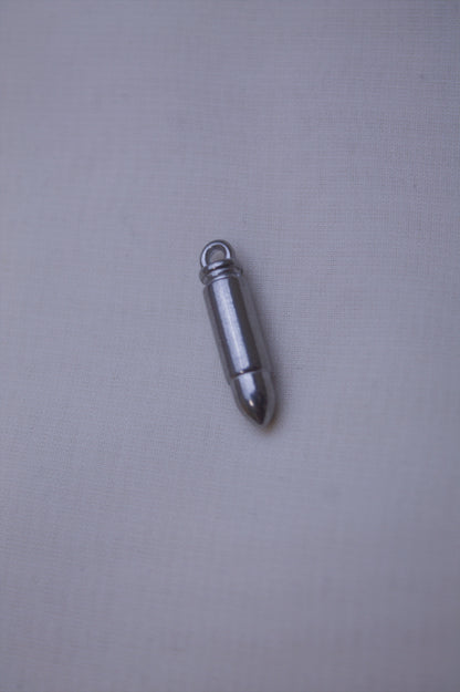 Classic Silver Bullet Charm