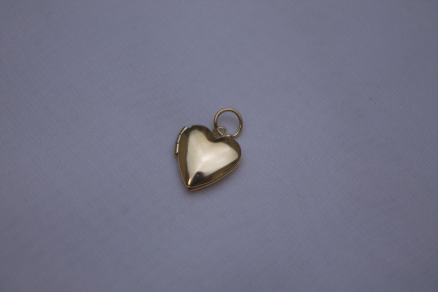 Classic Gold Heart Locket Charm