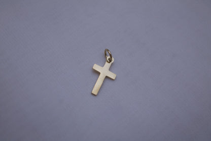 Classic Gold Cross Charm