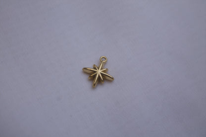Classic Gold North Star Charm
