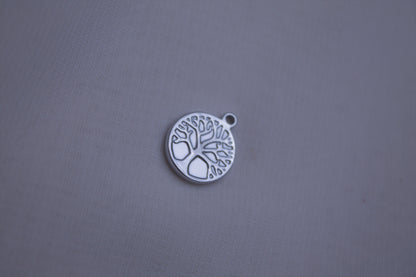 Classic Silver Tree Of Life Charm