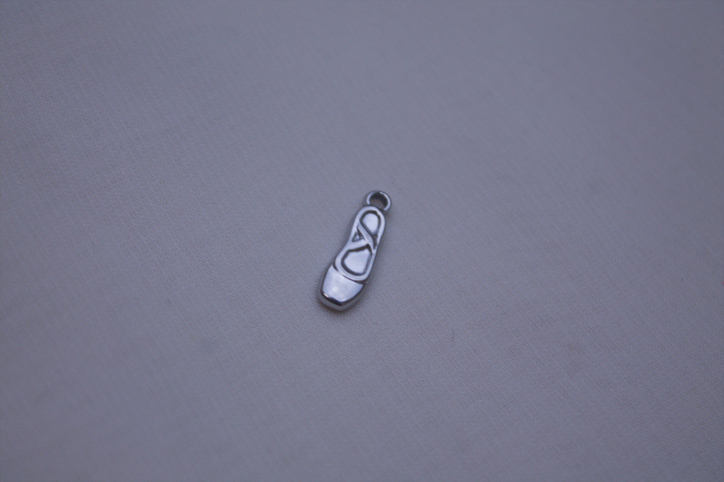 Classic Silver Ballet Slipper Charm