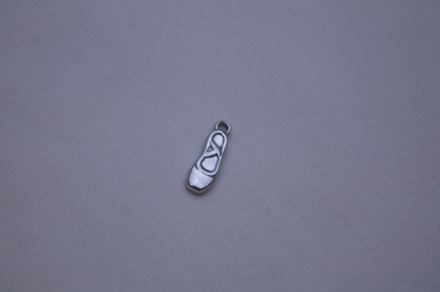 Classic Silver Ballet Slipper Charm