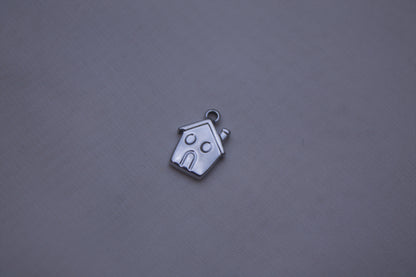 Classic Silver House Charm
