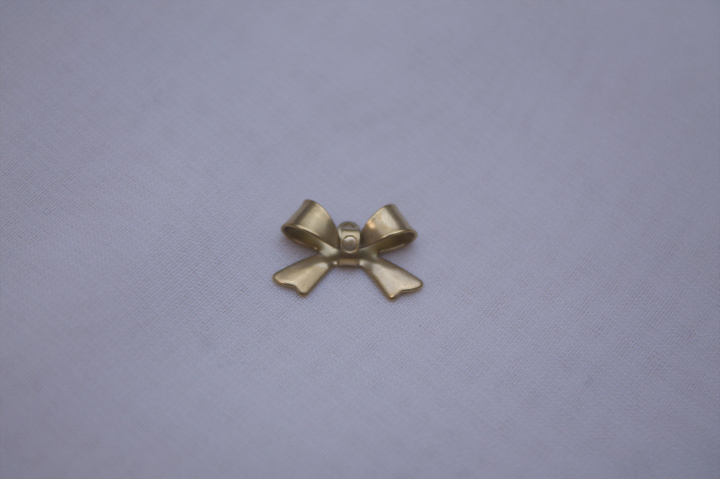 Classic Gold Bow Charm