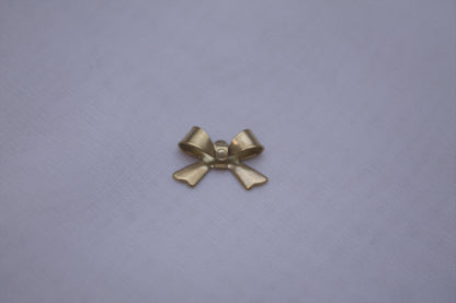Classic Gold Bow Charm