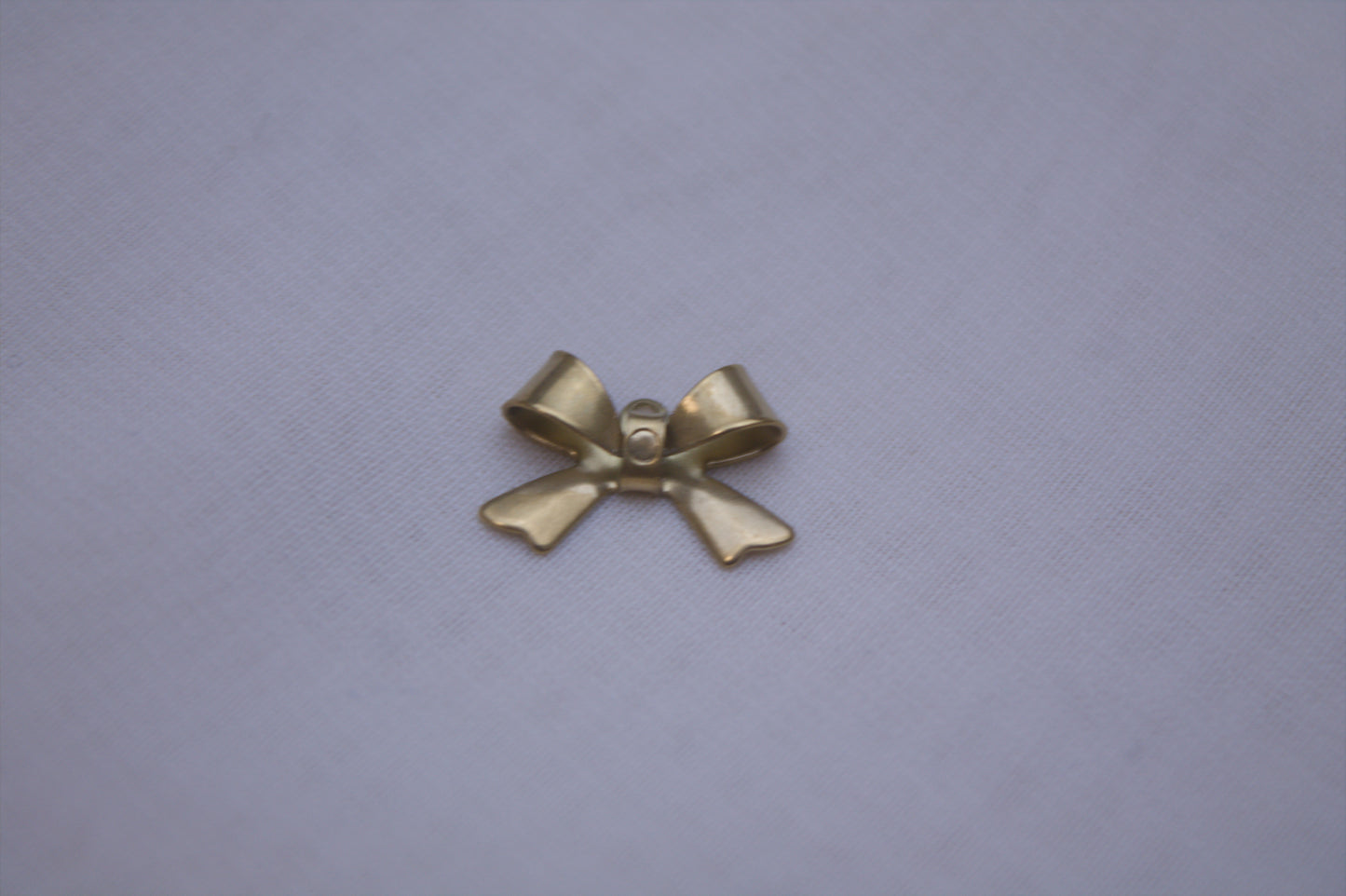 Classic Gold Bow Charm