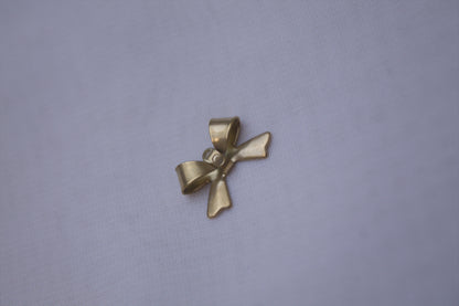 Classic Gold Bow Charm