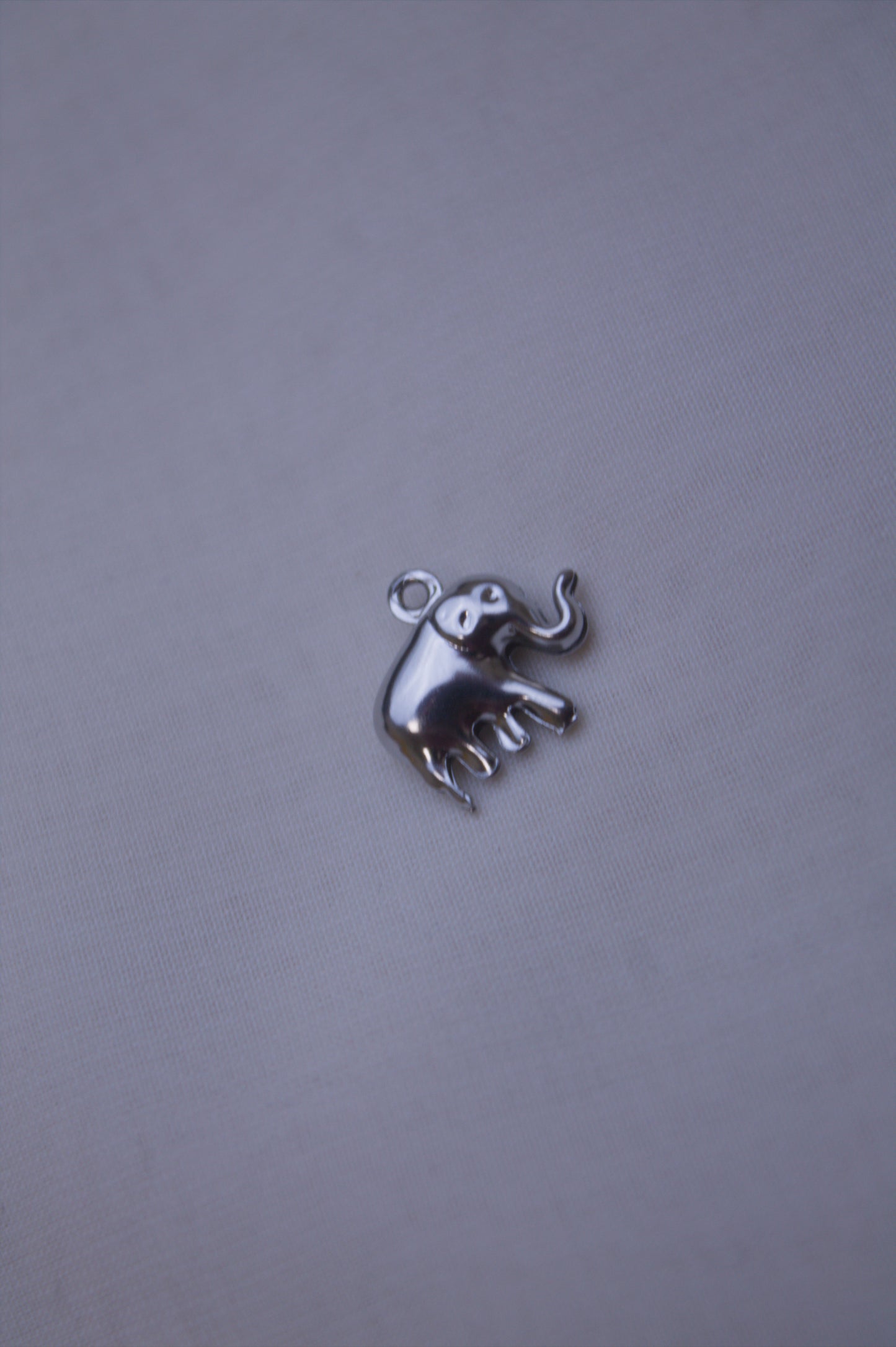 Classic Silver Elephant Charm