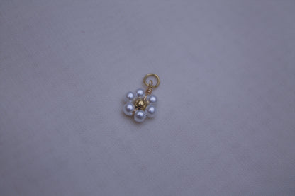 Pearl Flower Charm