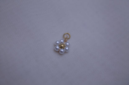 Pearl Flower Charm