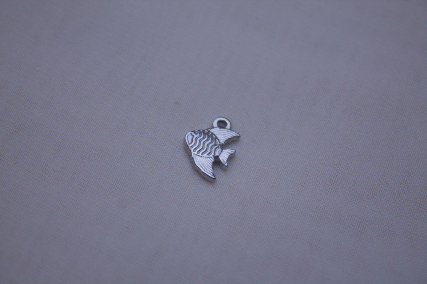 Classic Silver Fish Charm