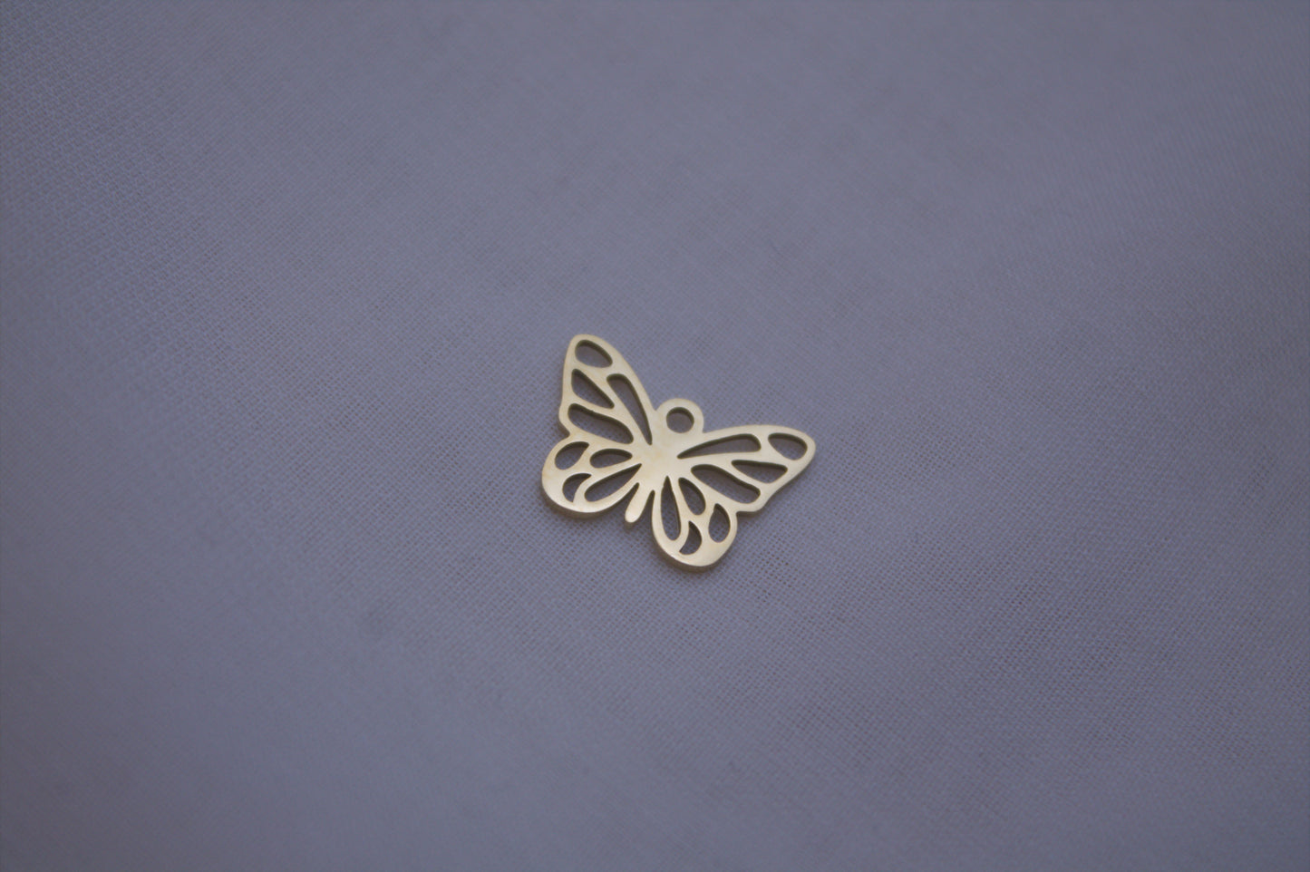 Classic Gold Butterfly Charm