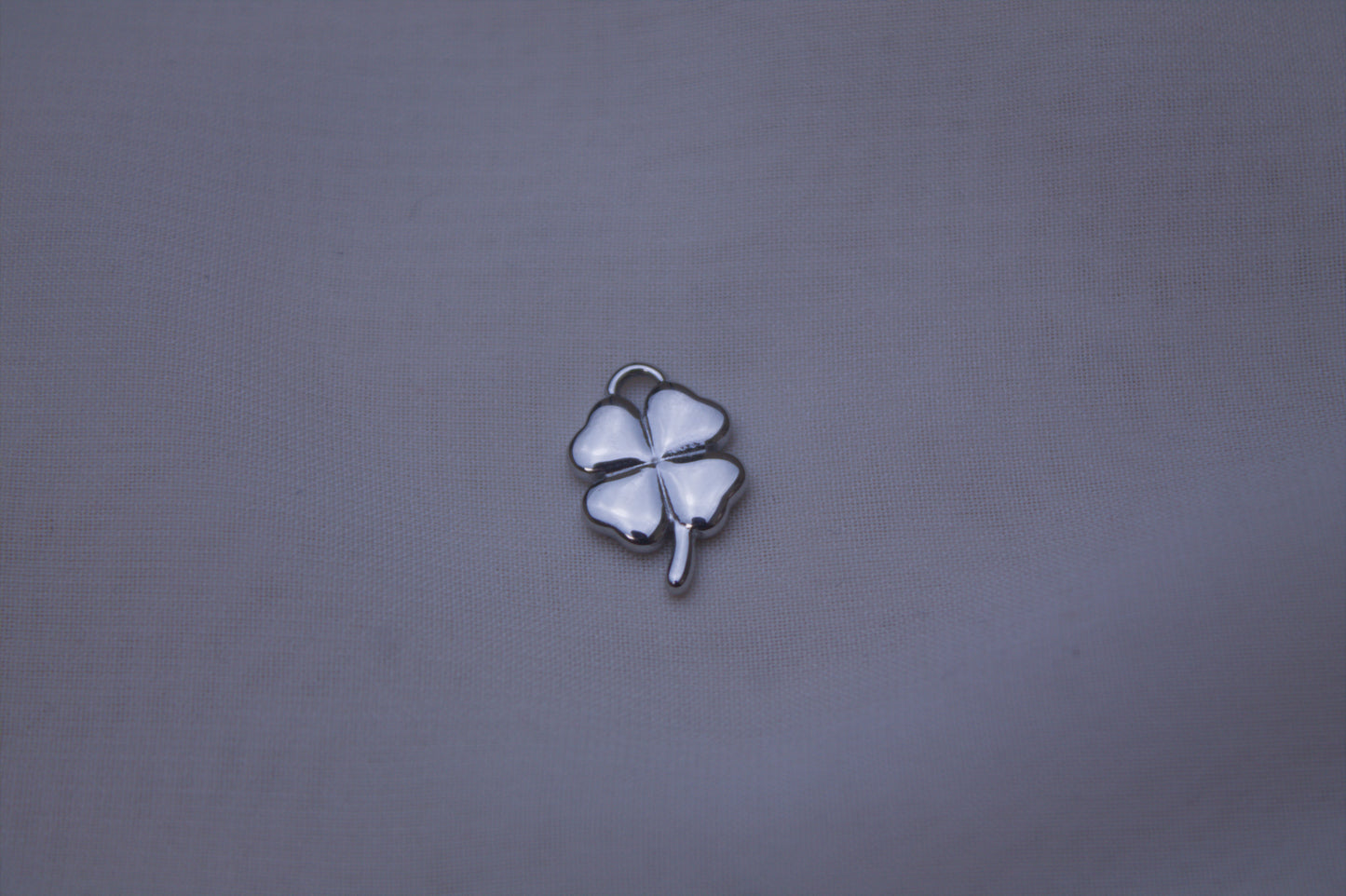Classic Silver Clover Charm