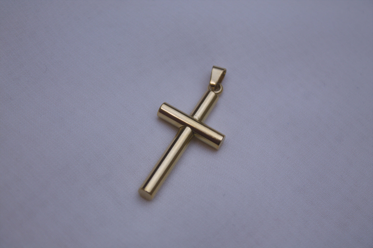 Classic Gold Cross Charm