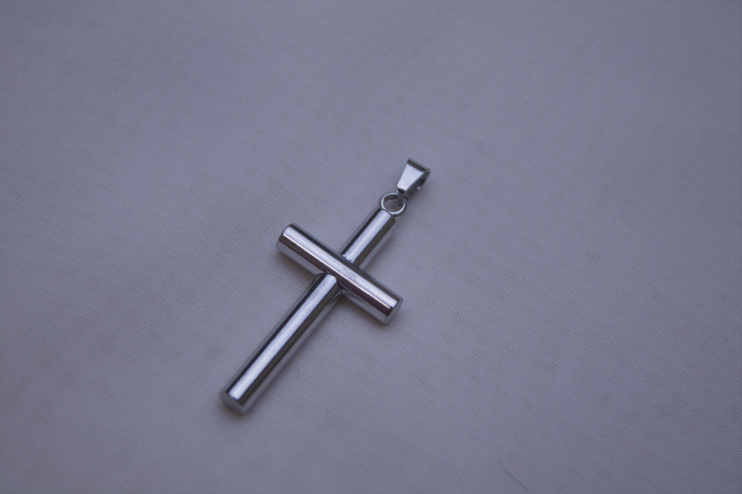 Classic Silver Cross Charm