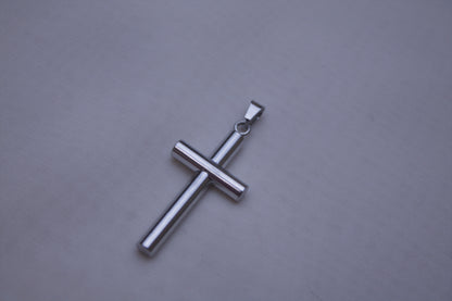 Classic Silver Cross Charm