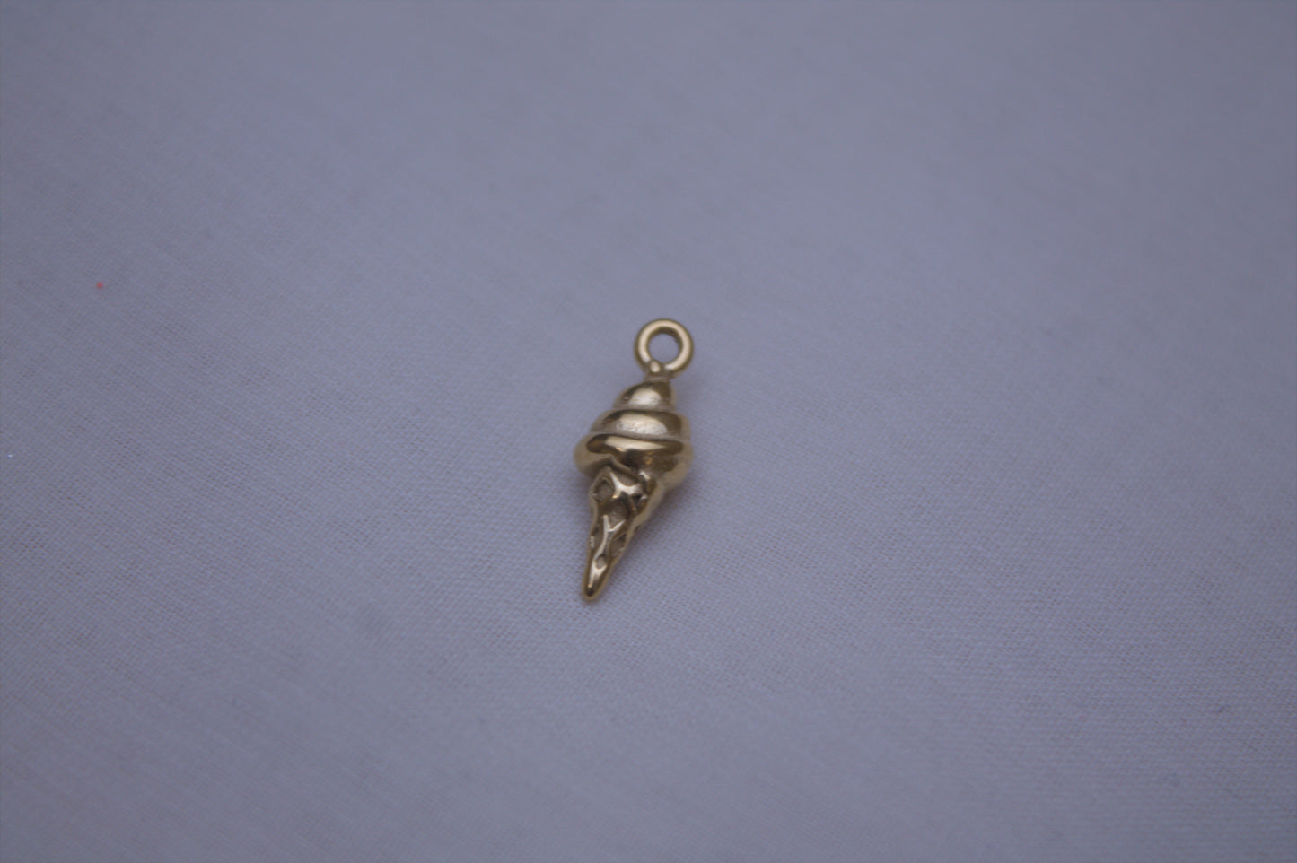 Classic Gold Seashell Charm