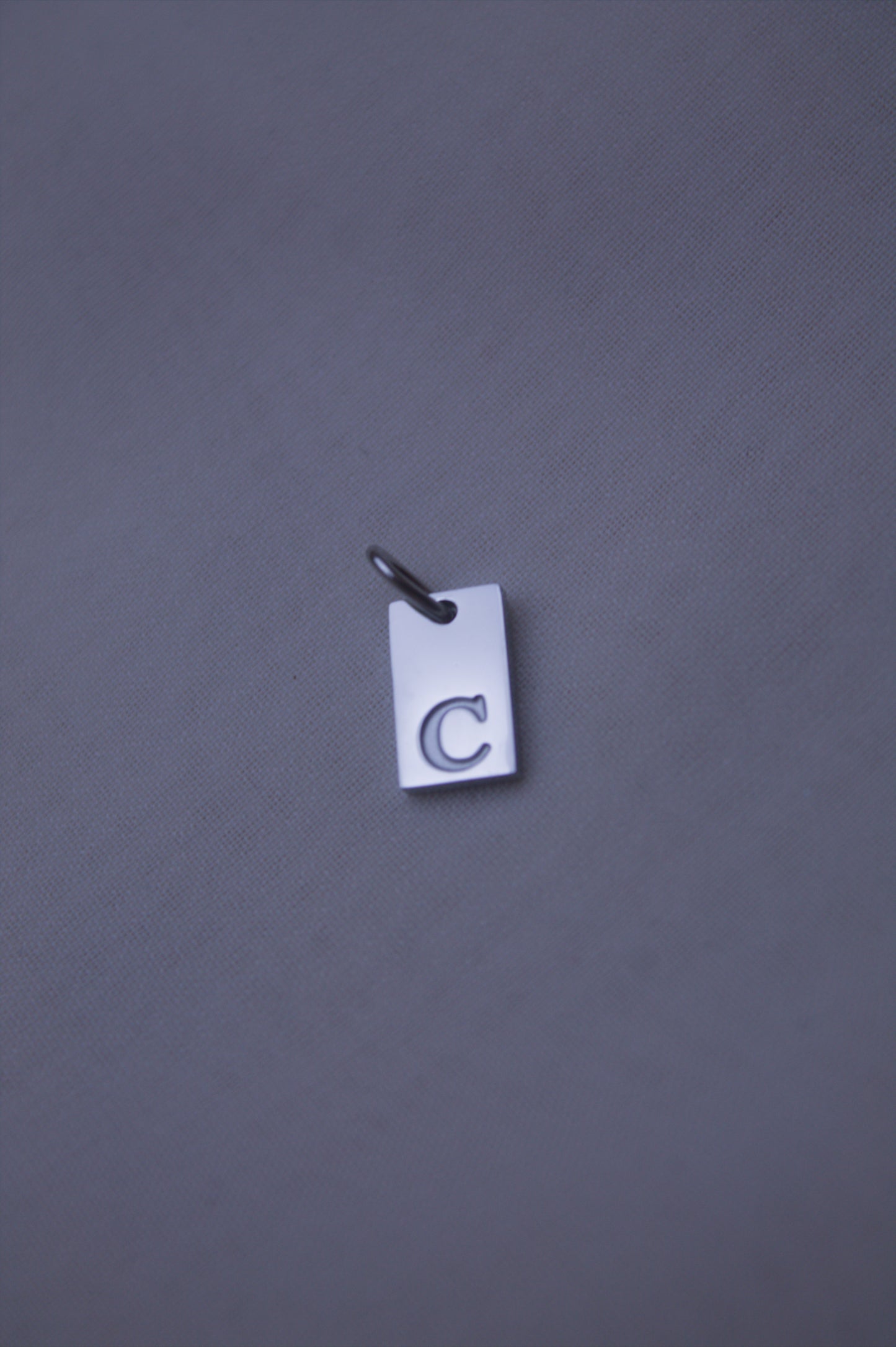 Classic Initial "C" Charm