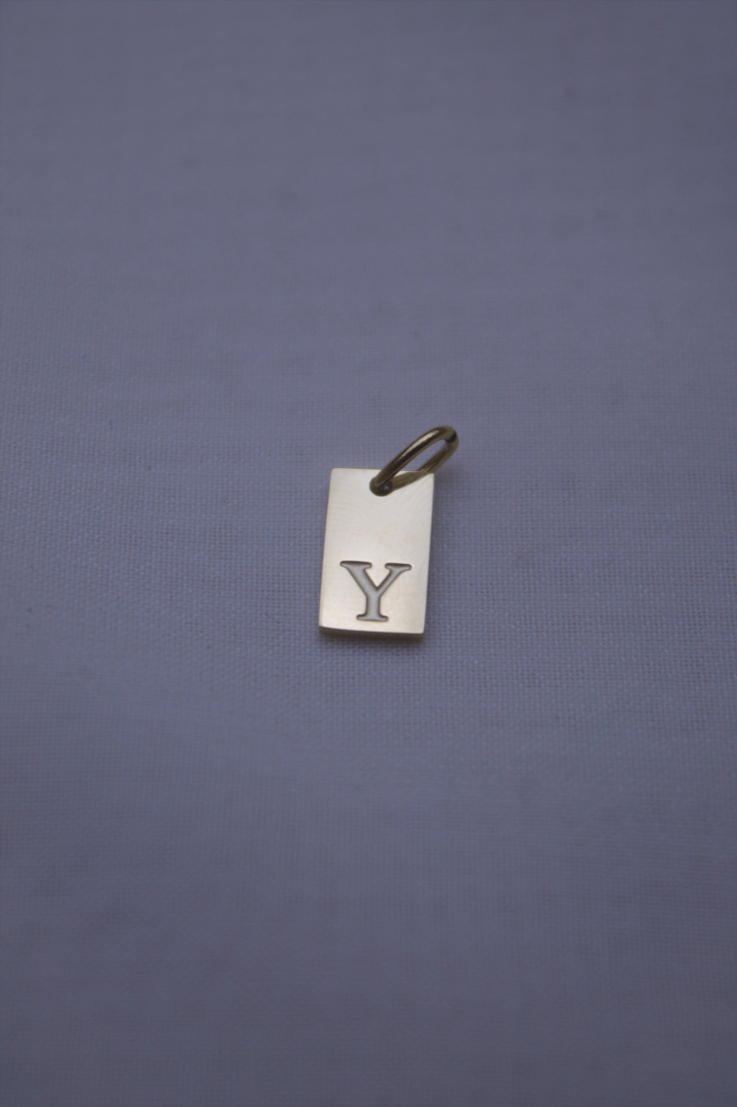 Classic Initial "Y" Charm