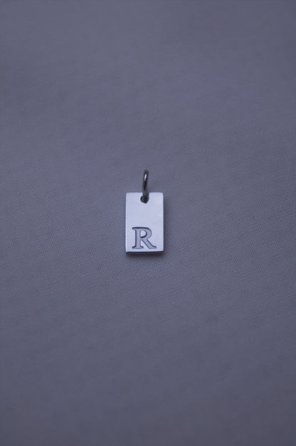 Classic Initial "R" Charm