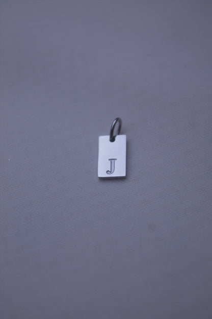 Classic Initial "J" Charm