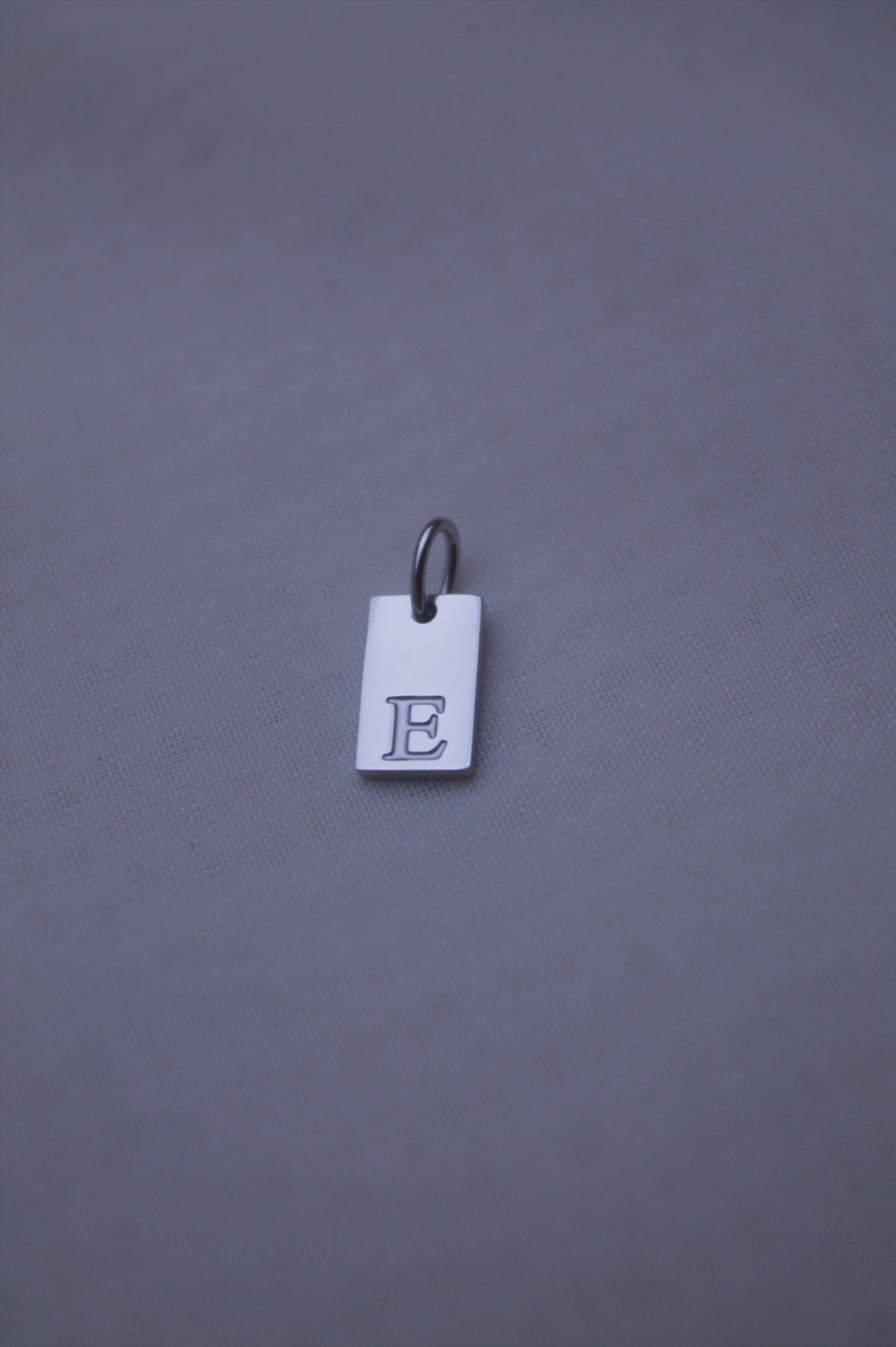Classic Initial "E" Charm