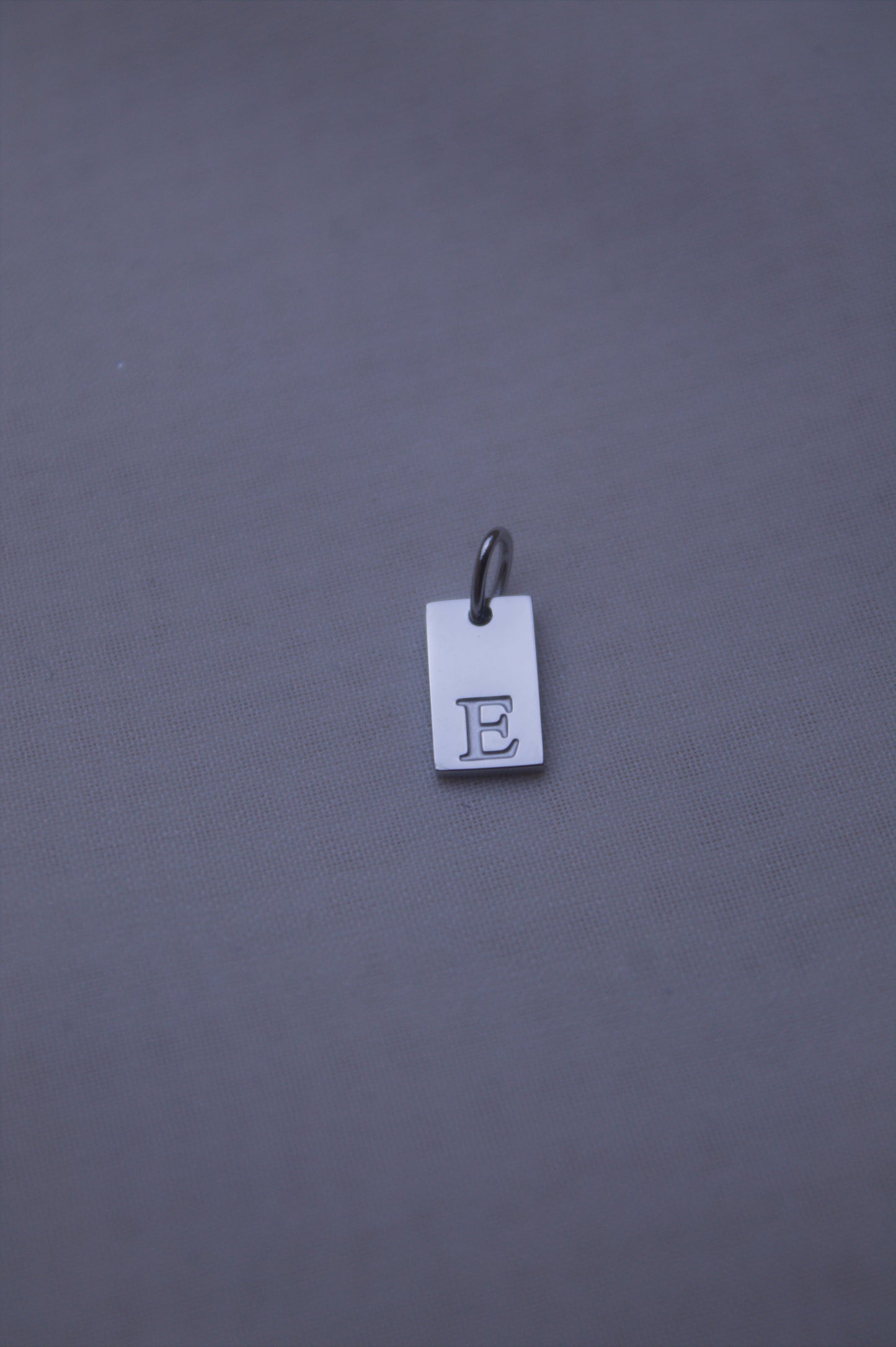 Classic Initial "E" Charm