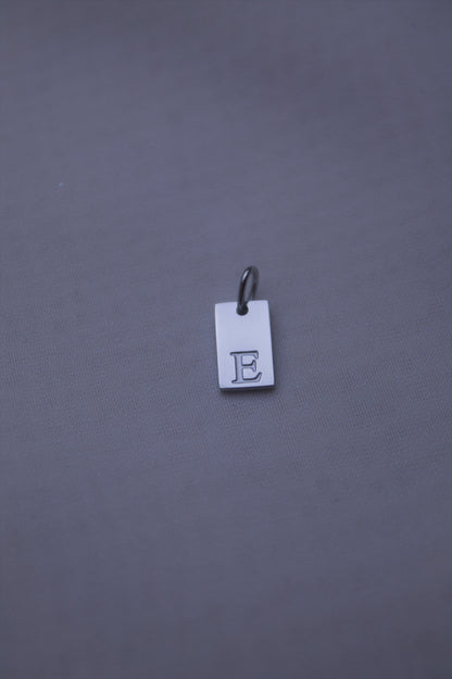 Classic Initial "E" Charm
