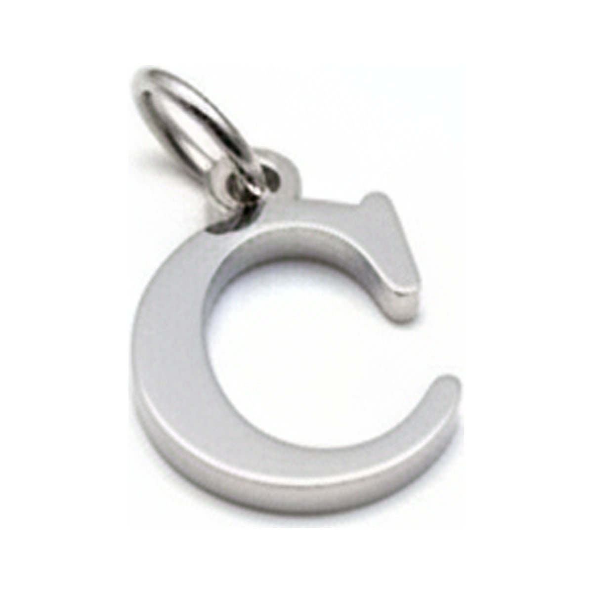 Classic Letter Charms — Silver / C