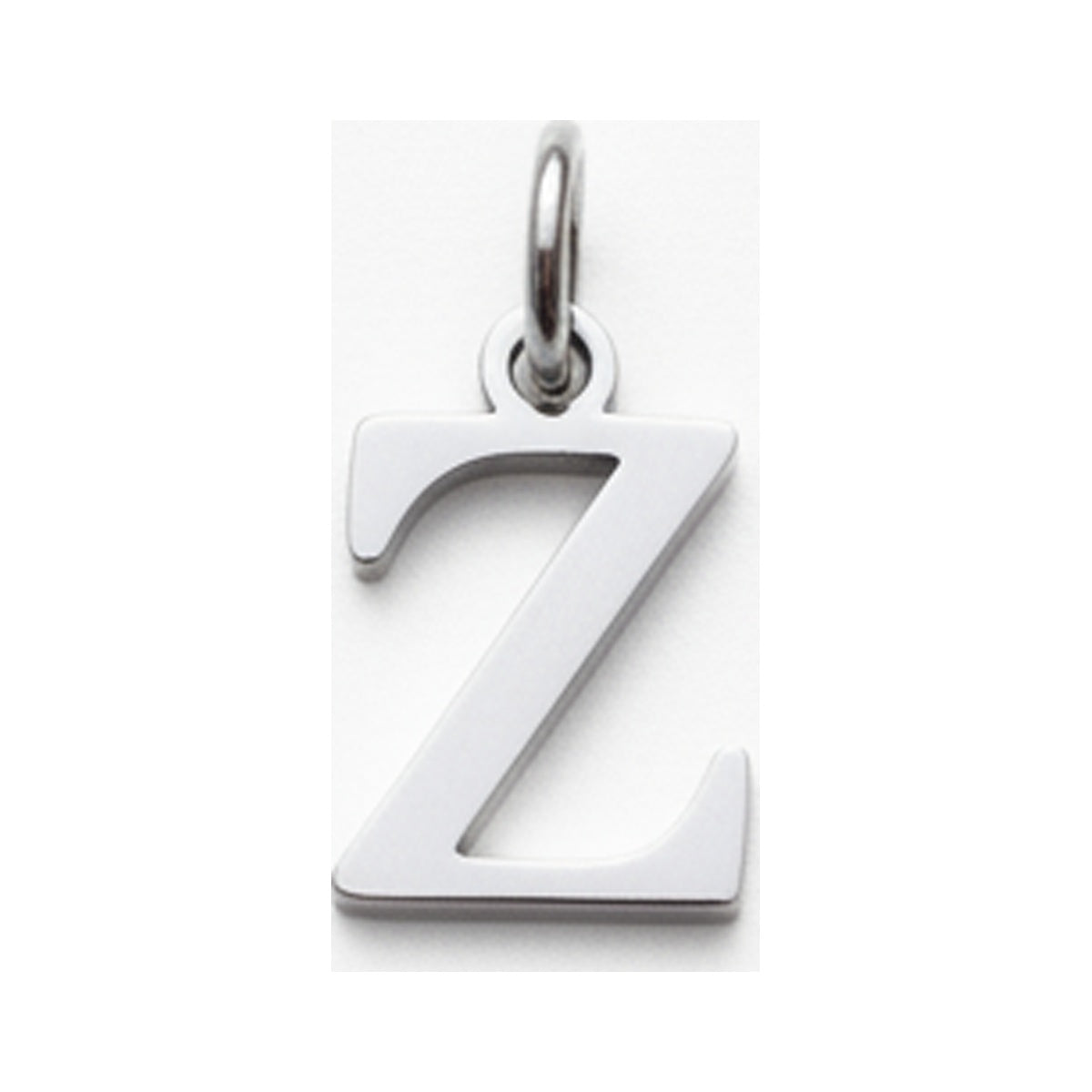 Classic Letter Charms — Silver / Z